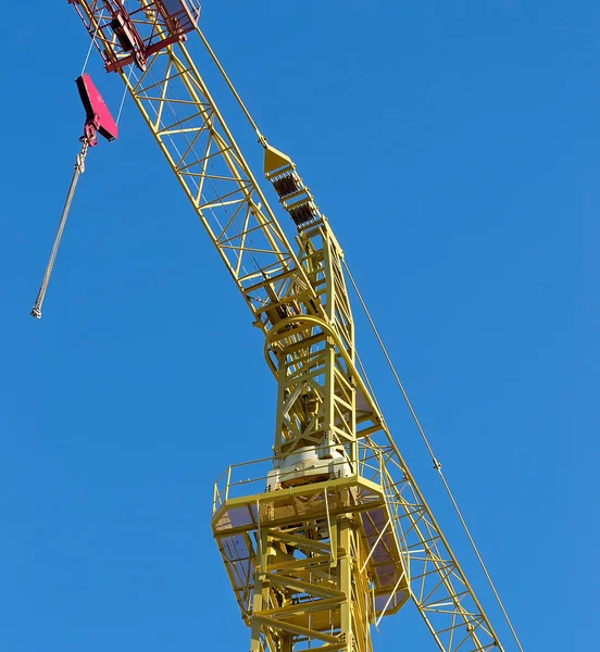 Yellow crane — Stock Photo, Image
