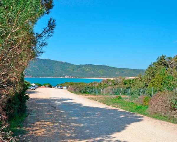 Väg till havet — Stockfoto