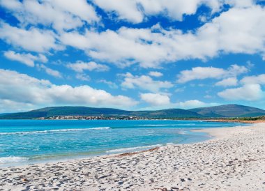Alghero'da dramatik gökyüzü