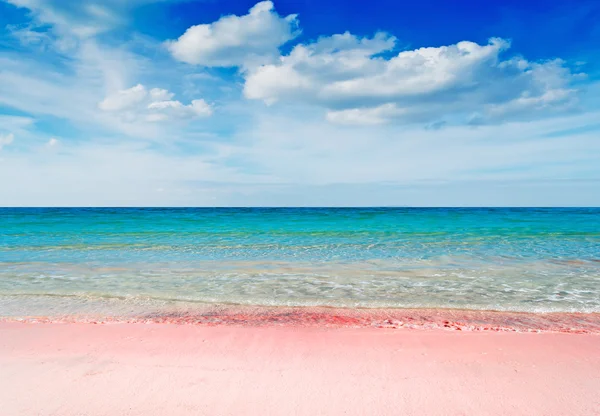 Rosa beach — Stockfoto