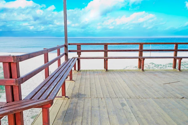 Terraza junto al mar —  Fotos de Stock