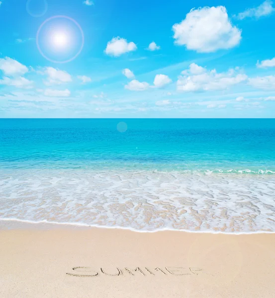Лето в раю — стоковое фото