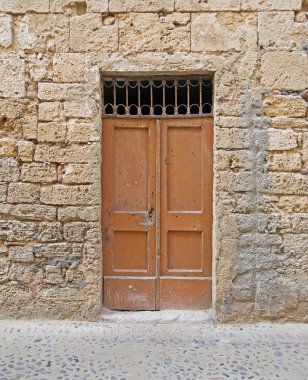 Alghero'da eski kapı