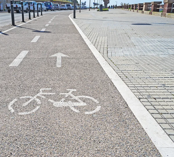 Pista ciclabile — Foto Stock