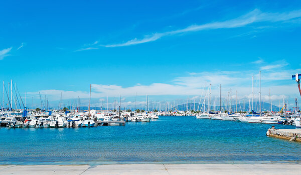 Alghero harbor
