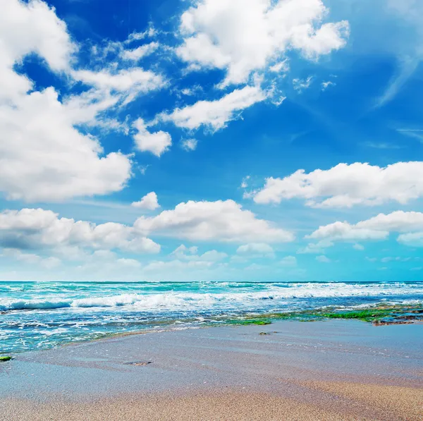 Clouds over Castelsardo — Stock Photo, Image