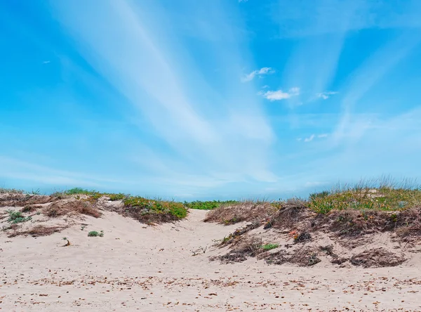 모래와 구름 — 스톡 사진