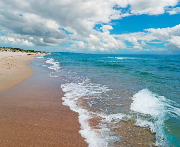 Platamona clouds — Stock Photo, Image