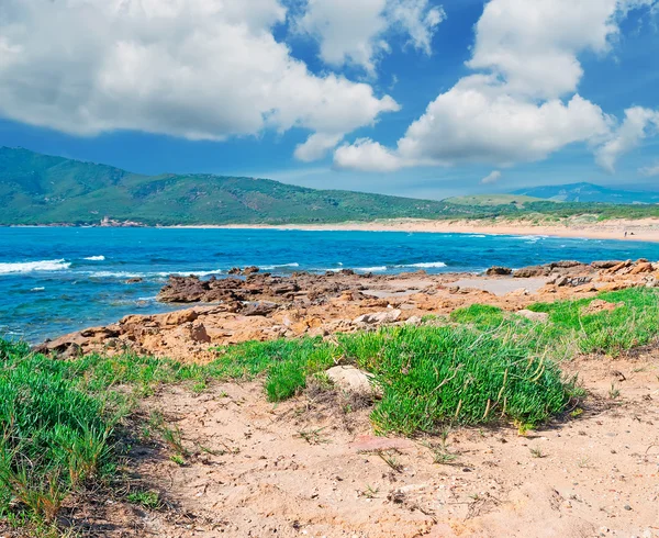 Nuvens de Porto Ferro — Fotografia de Stock