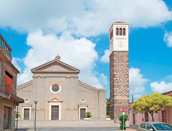 Εκκλησία Σάντα Μαρία στο cabras — Φωτογραφία Αρχείου