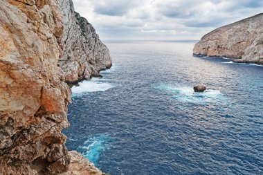 Capo caccia kıyı şeridi