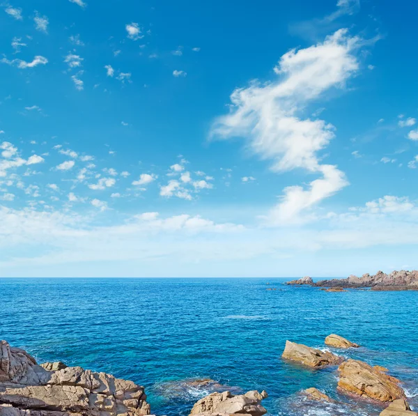 Malerische Wolken in Sardinen — Stockfoto