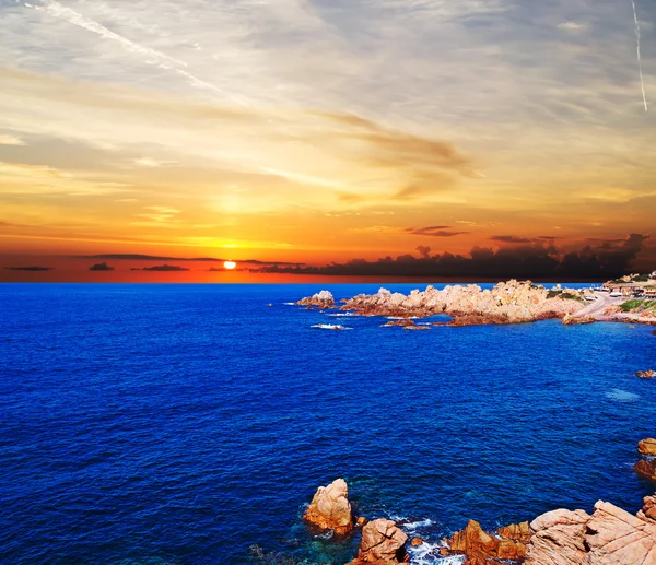 Rocky sunset — Stock Photo, Image