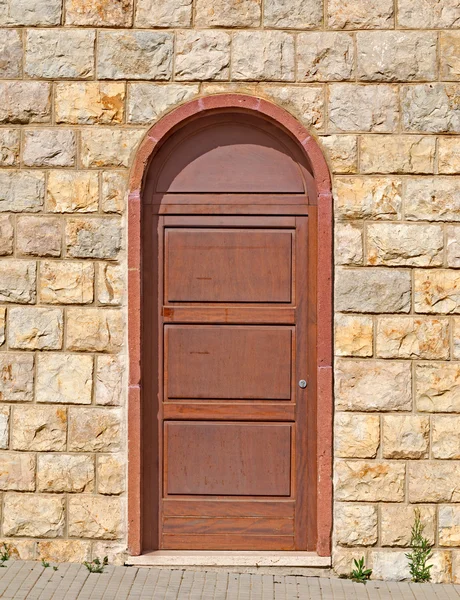 Brown door — Stock Photo, Image