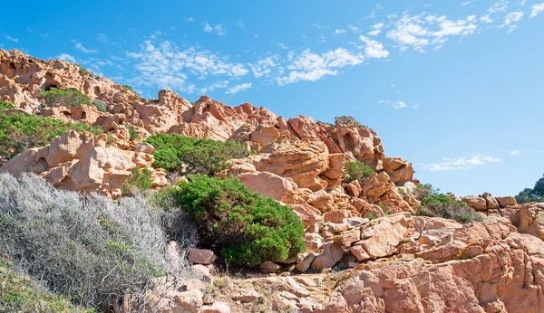 オレンジ gallura の岩 — ストック写真