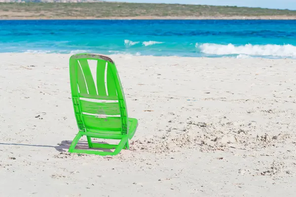 Green chair — Stock Photo, Image