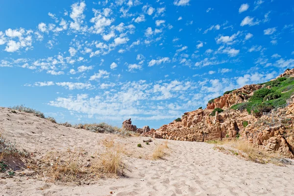 Sabbia e rocce — Foto Stock