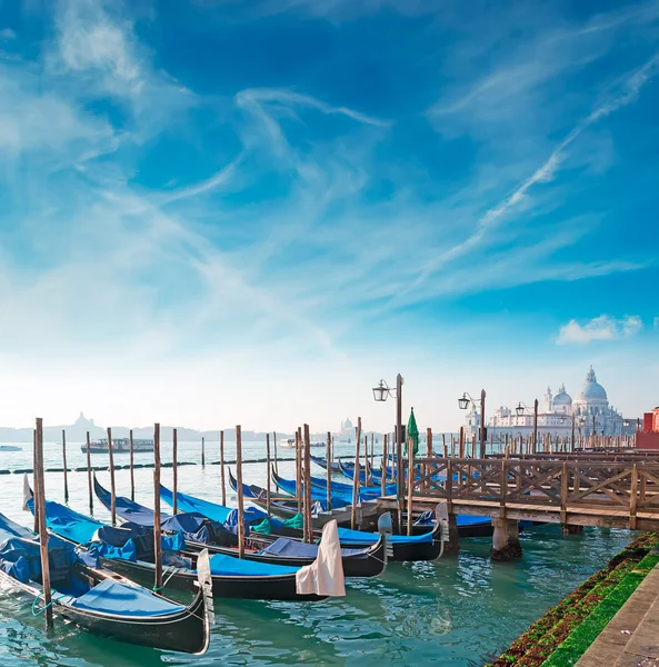 Gondole a Venezia — Foto Stock