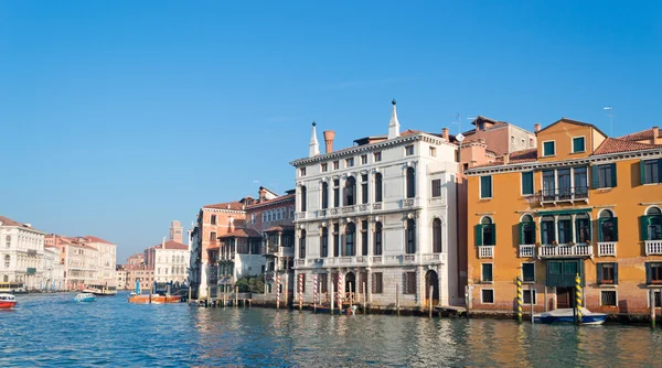 Canal Grande bank — Stockfoto