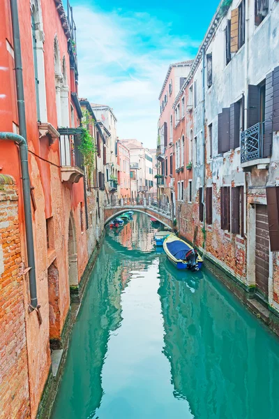 Stretto canale di Venezia — Foto Stock