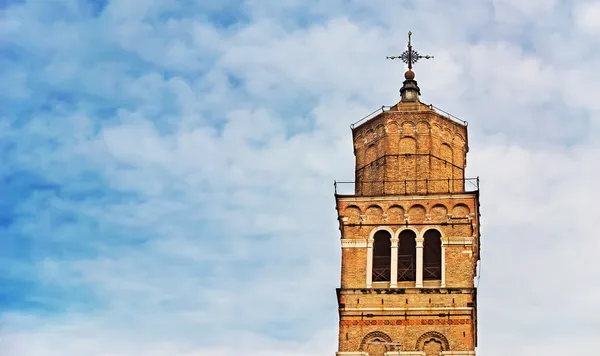 San maurizio klokkentoren — Stockfoto