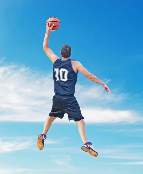 Clouds and dunk — Stock Photo, Image