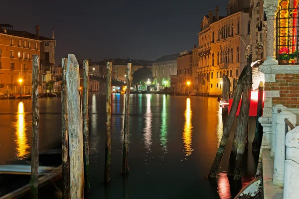 Canal Grande polacker — Stockfoto