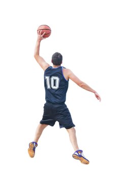 beyaz üzerine sol dunk