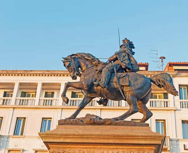 King Victor Emmanuel II statue — Stock Photo, Image