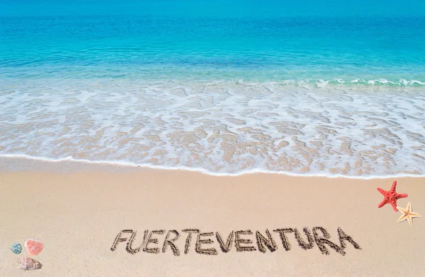 Fuerteventura escritura —  Fotos de Stock