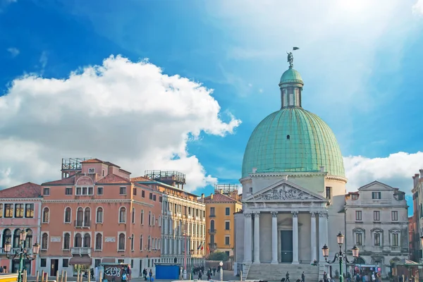 Wolken boven san simeone — Stockfoto