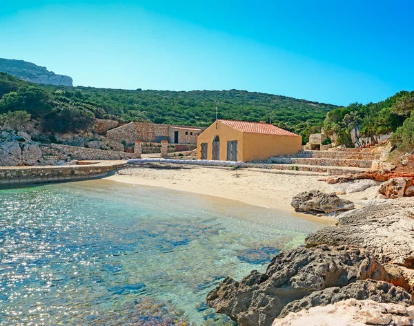 Costa di Cala Dragunara — Foto Stock