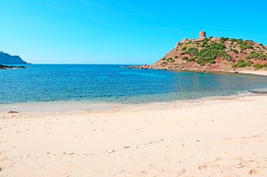 Sandy kıyı kule tarafından