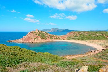 porticciolo 비치에 있는 흰 구름