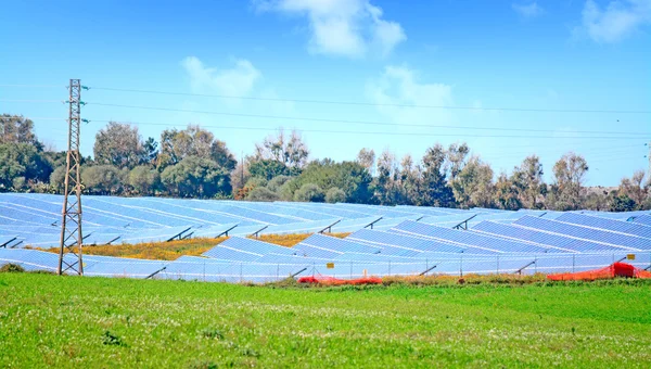 Painéis solares — Fotografia de Stock