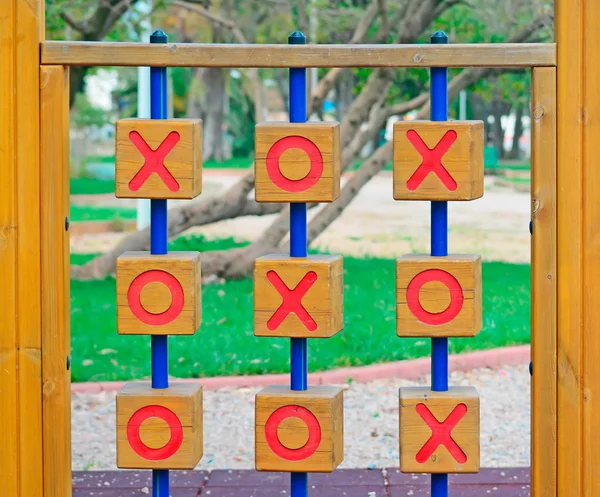 Sustos y cruces en el parque — Foto de Stock