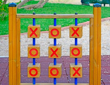ahşap tic tac toe