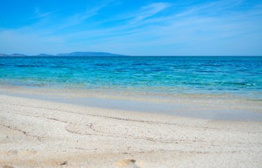 bulutlar üzerinde Fiume Santo