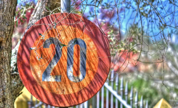 Speed limit — Stock Photo, Image