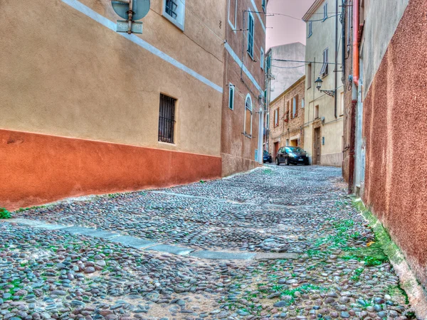 Taş döşeli cadde — Stok fotoğraf