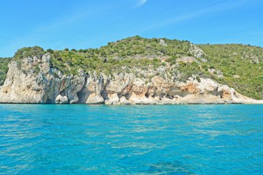 Orosei Körfez kayalar