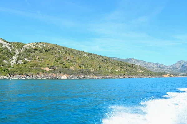 Cala gonone kıyı