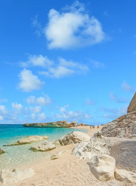 Cala Mariolu under clouds — Stock Photo, Image