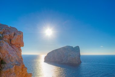 capo caccia güneşli bir günde