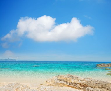 Cala Mariolu bulutlar