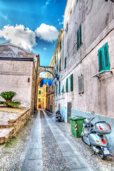 Street of Alghero — Stock Photo, Image