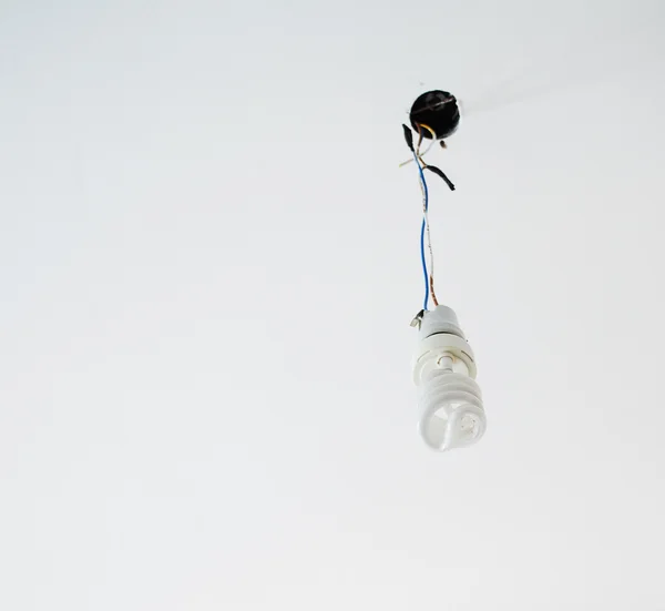 Hanging bulb — Stock Photo, Image