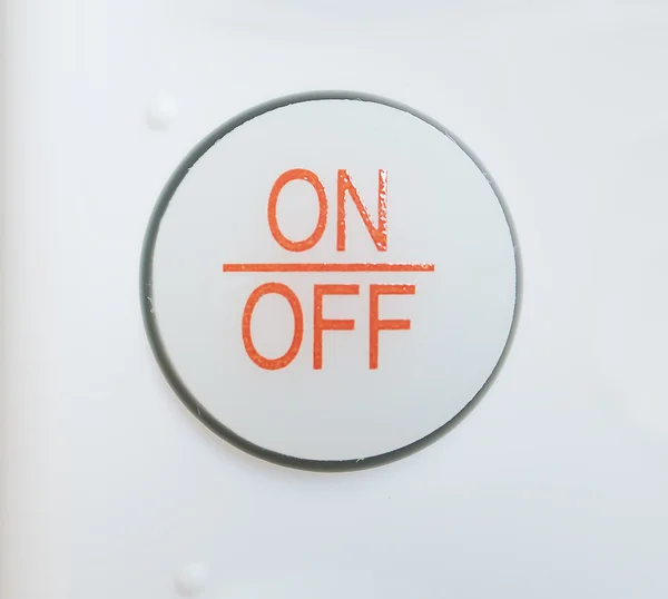 On-off button — Stock Photo, Image