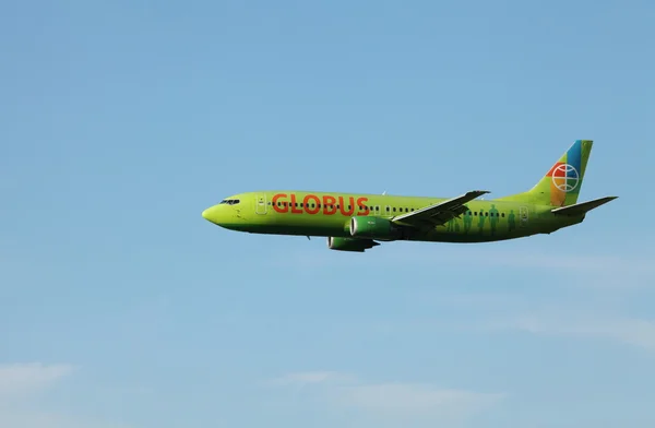 Avião no ar — Fotografia de Stock
