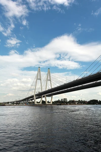 Cable-stayed bridge — Stock Photo, Image